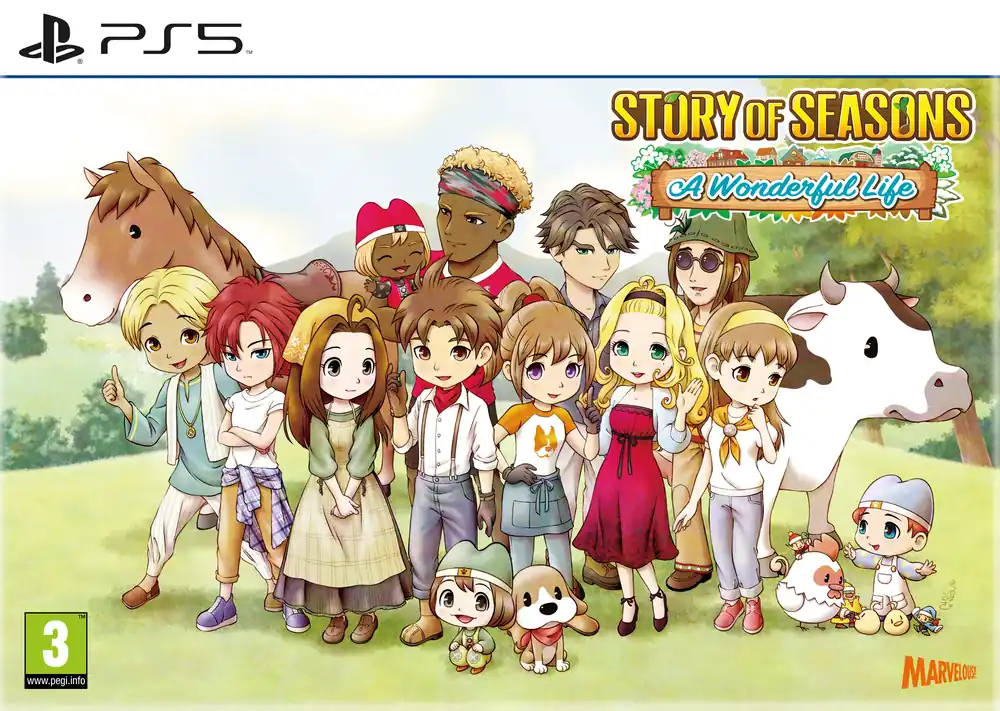 Story of Seasons A Wonderful Life (Limited Edition) - PlayStation 5 - Begränsat lager