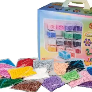 Nytt i sortimentet | Hama - Beads - Large Storage box w/ Midi beads & 16 compartments (6761)