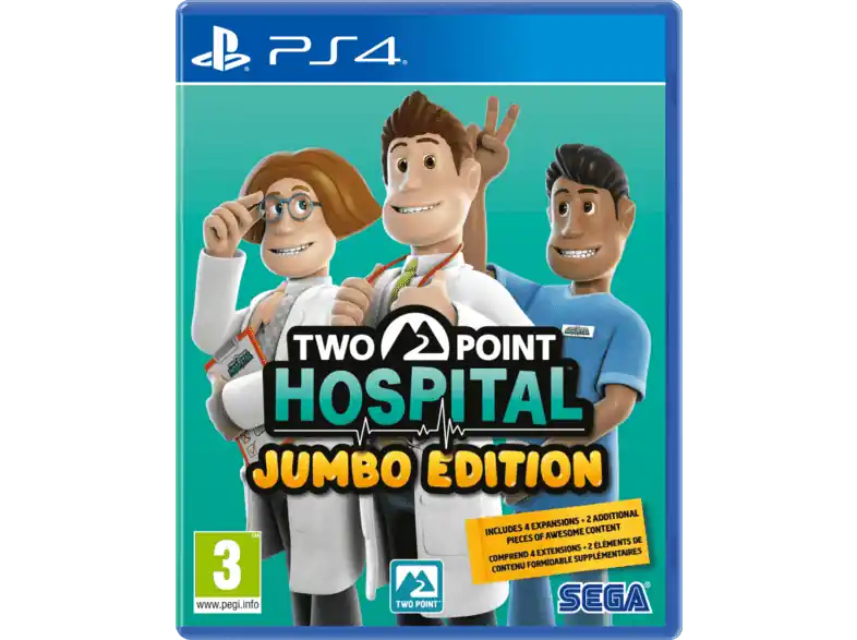 Sista dagarna - Two Point Hospital (Jumbo Edition) - PlayStation 4