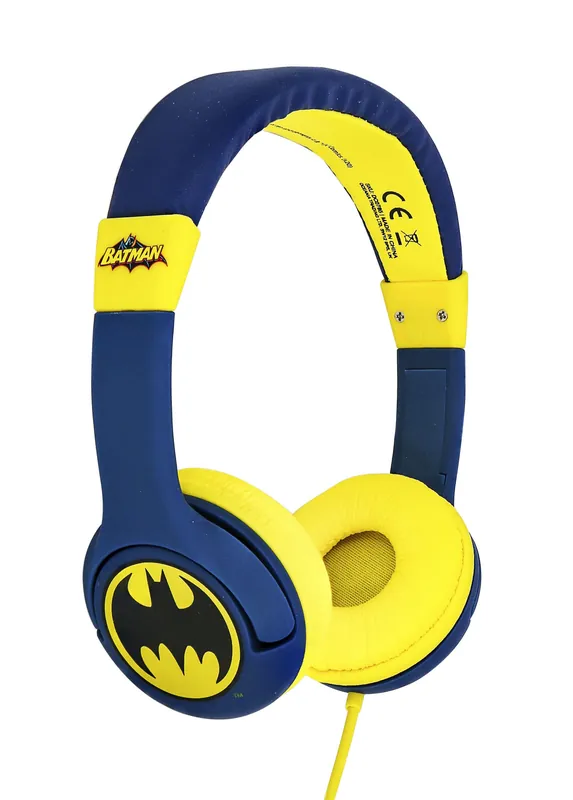 Precis tillagt - OTL - Junior Headphones - Batman Bat Signal (dc0765)