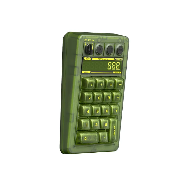 Utförsäljning - 8Bitdo - Mechanical Numpad Xbox Edition - Green