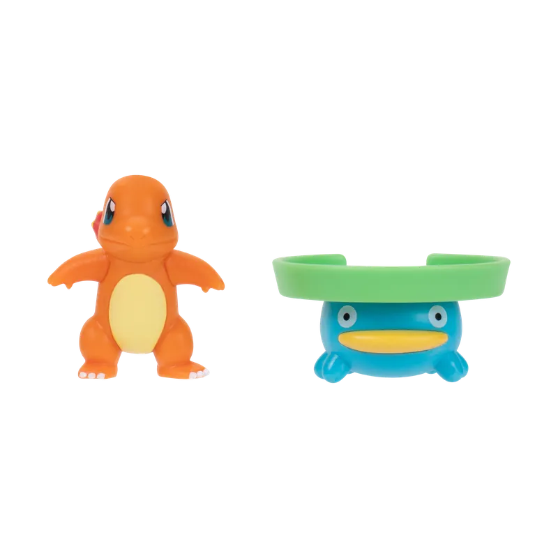 Nyhet hos oss | Pokémon - Battle Figure Lotad & Charmander (PKW4529)