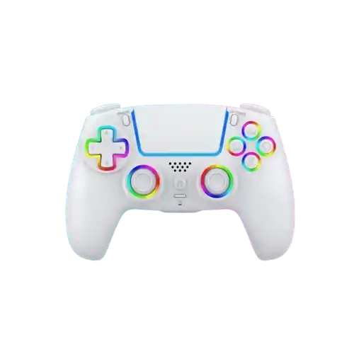 Deep Explorer - Wireless RGB Pro controller - PS5 (White) | Ny produkt