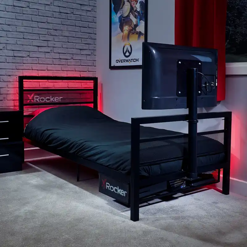 Begränsat lager | Xrocker Base Camp Single Tv Vesa Mount Bed