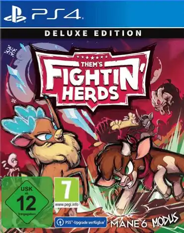 Them‘s Fightin‘ Herds (Deluxe Edition) (DE/Multi in Game) - PlayStation 4 | Kundernas favorit