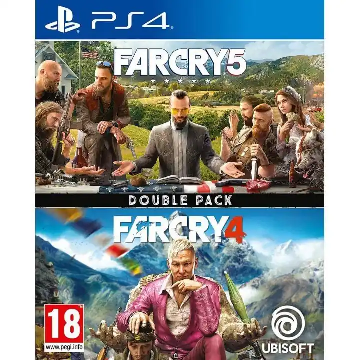 Far Cry 4 + Far Cry 5 Double Pack - PlayStation 4 - Endast idag