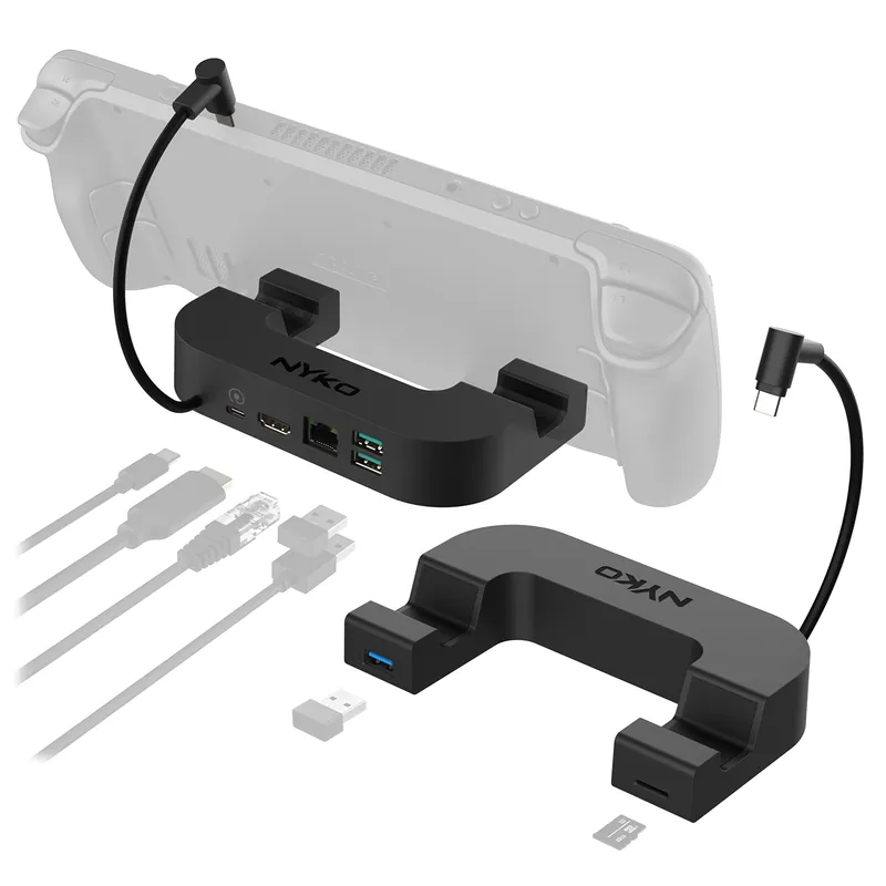 Nyko Steam Deck Power Dock 7-In-1 Usb-C Docking Station - Skaffa nu