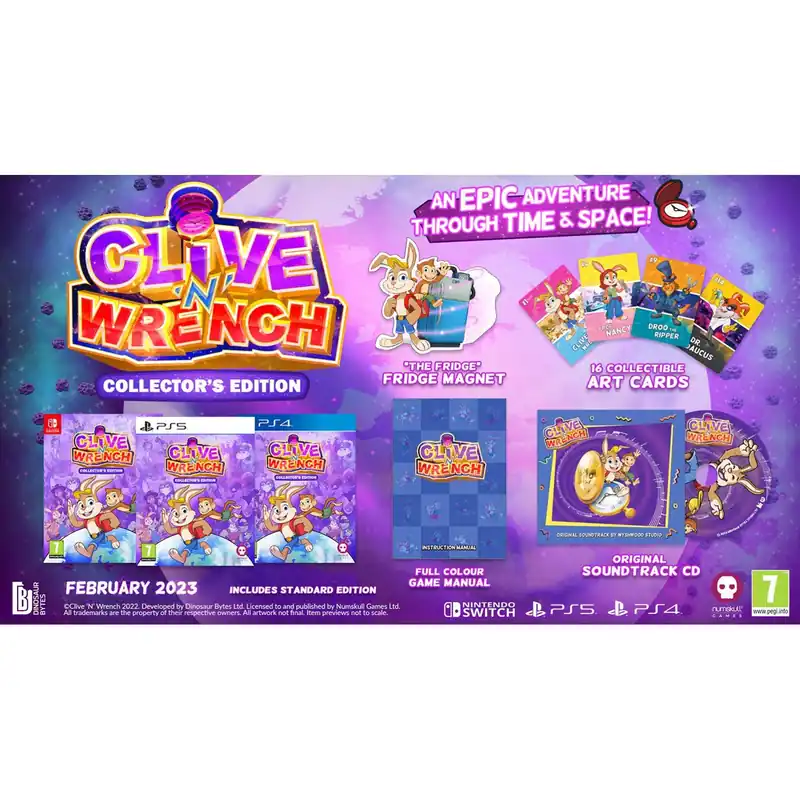 Clive ‘N‘ Wrench (Collector Edition) - PlayStation 5 - Endast denna vecka