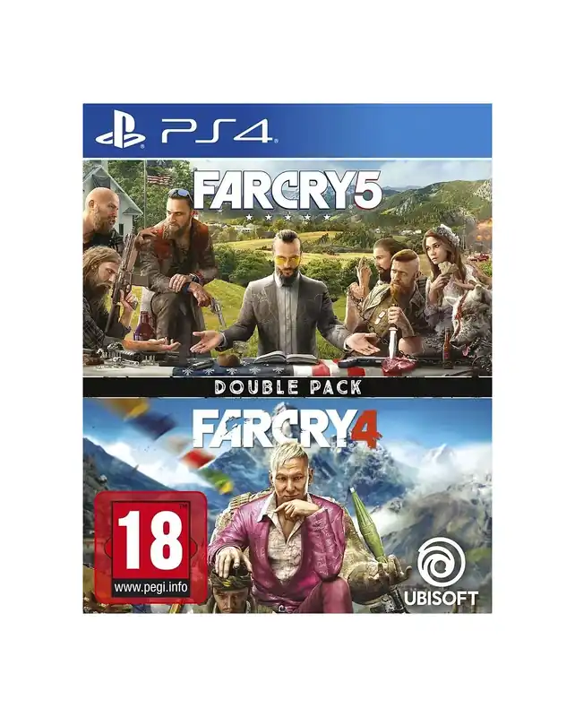 Far Cry 4 + 5 Compilation (DE/Multi in Game) - PlayStation 4 | Endast ett fåtal kvar