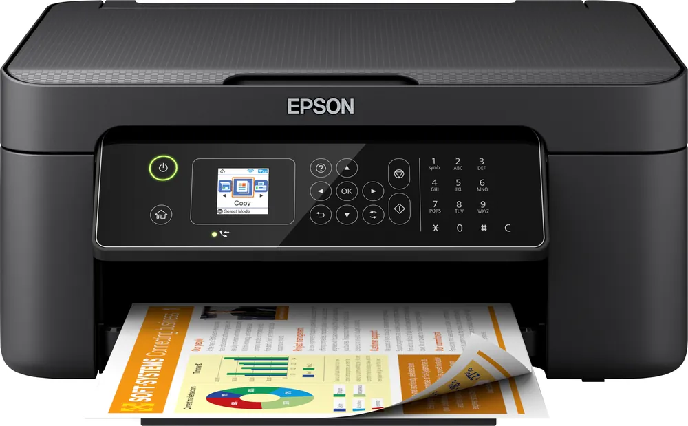 Epson - WorkForce Pro WF-3820DWF Print, Scan, Copy, Fax, | Outlet