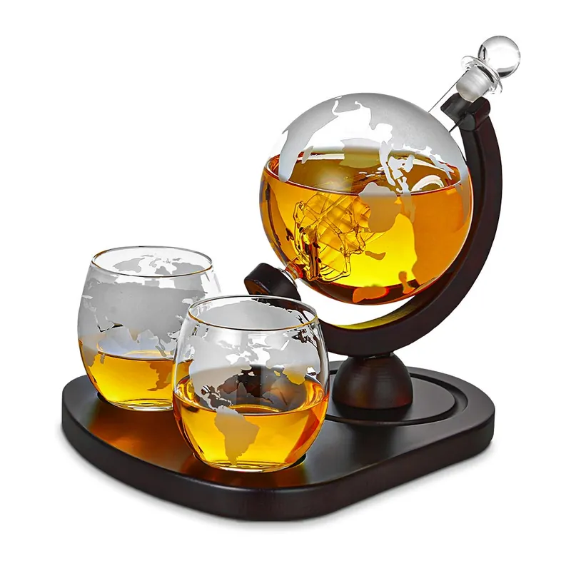 Populärt just nu - Mikamax - Deluxe Globe Decanter Set