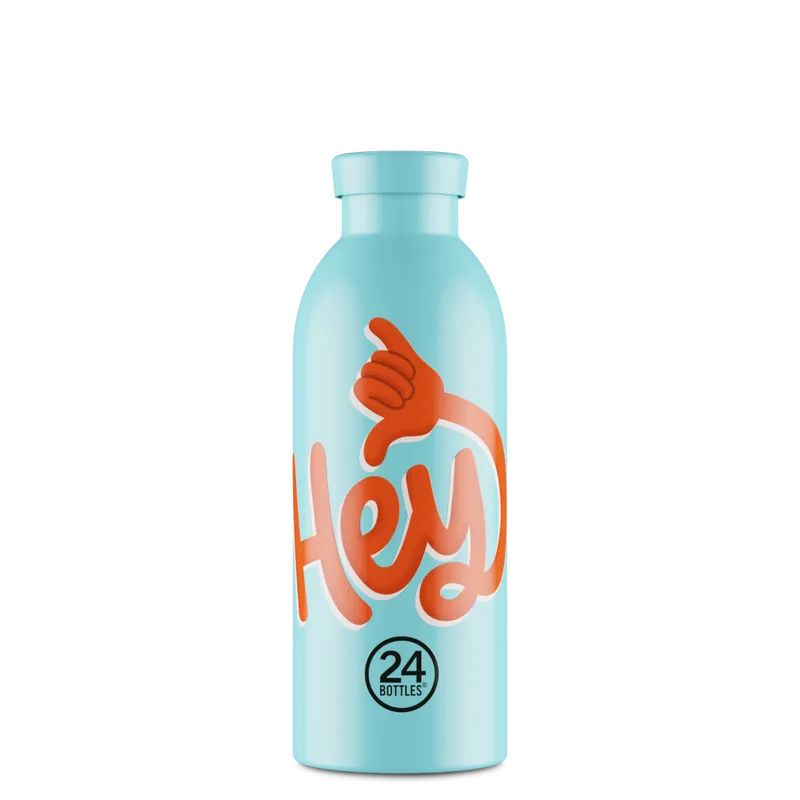 Utförsäljning - 24Bottles - Clima - Hey! Blue - 500 ml