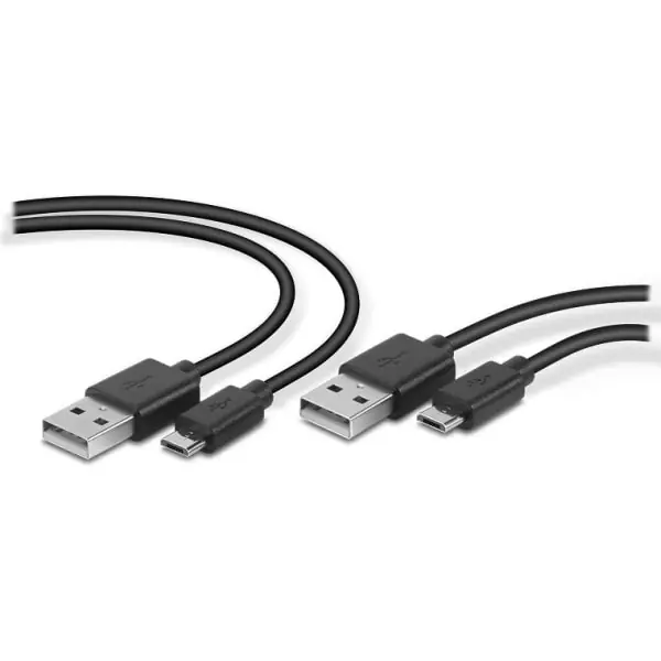 Favorit | Speedlink - SpeedLink STREAM Play & Charge USB Cable Set - for PS4, black