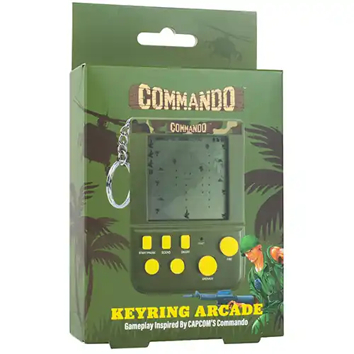 Rekommenderas - Com - Commando Keyring Arcade - Pocket-sized