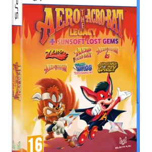 Köp nu | Aero The Acro-Bat Legacy + Sunsoft Lost Gems - PlayStation 5