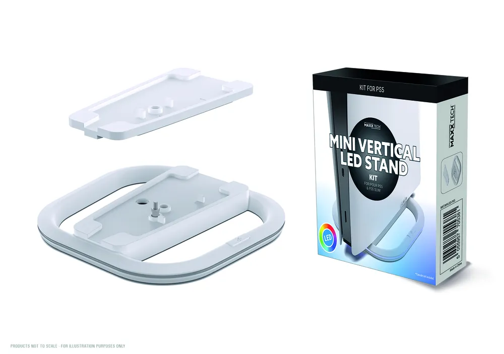 PS5 Mini Vertical LED Stand - Premium