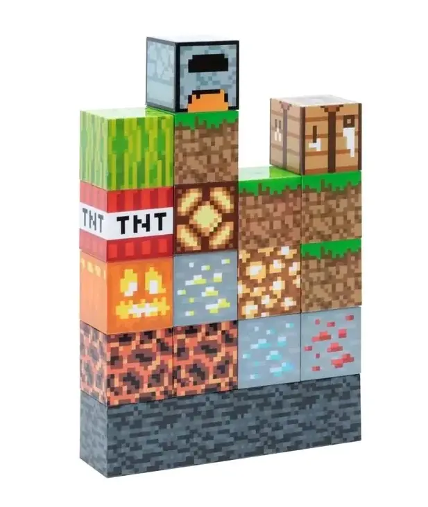 Minecraft Block Building Light/Lamp (PP6596MCF) - Finns tillgänglig