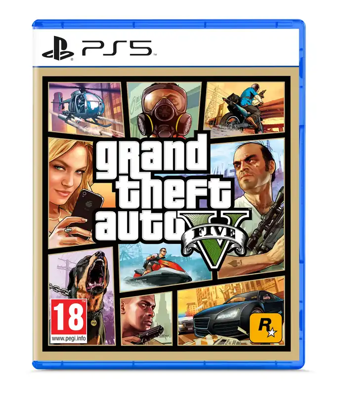 Grand Theft Auto V (GTA 5) - PlayStation 5 - Precis tillagt