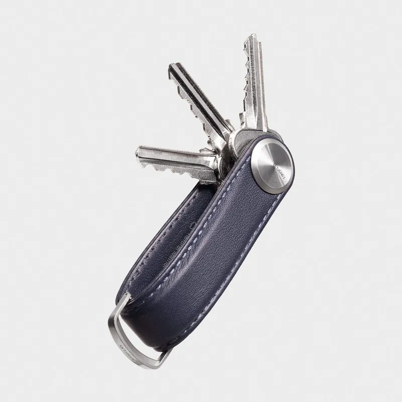 Erbjudandet går snart ut - Orbitkey - Key Organiser Pro Leather - Sapphire