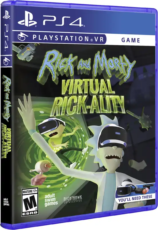 Missa inte erbjudandet | Rick and Morty Virtual Rick-Ality - PlayStation 4