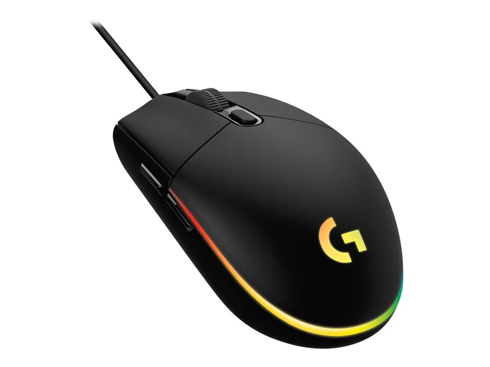 Tidsbegränsat erbjudande - Logitech - G203 LIGHTSYNC Gaming Mus - Svart