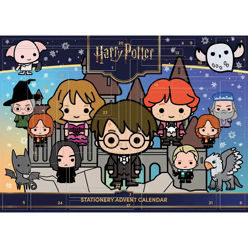 Finns nu - HARRY POTTER STATIONERY ADVENT CALENDAR 2025
