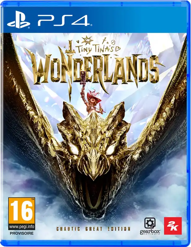 Tiny Tina‘s Wonderlands Chaotic Great Edition (FR/NL/Multi in Game) - PlayStation 4 - Erbjudandet går snart ut