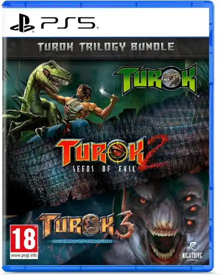 Turok Trilogy Bundle - PlayStation 5 - Enkel retur