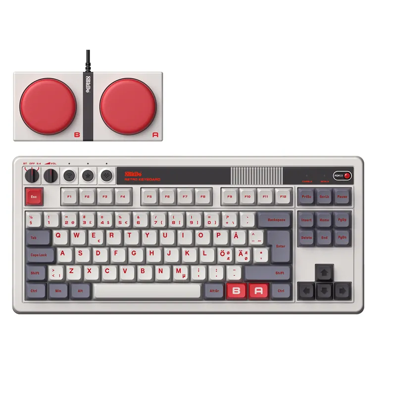 Kan beställas online - 8BitDo - Retro 108 Mechanical Keyboard - N Edition