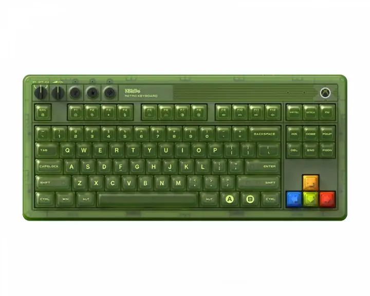 8BitDo - Retro 108 Mechanical Keyboard - Xbox Edition - Nytt i webbutiken