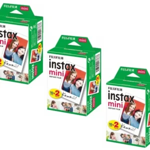 Expressleverans - Fuji - 3x Instax Mini Film 20 Shots - 10x2 - Bundle