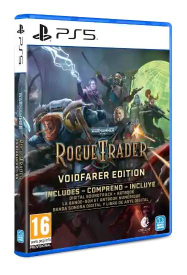 Direkt från fabriken | Warhammer 40,000 Rogue Trader - Voidfarer Edition - PlayStation 5