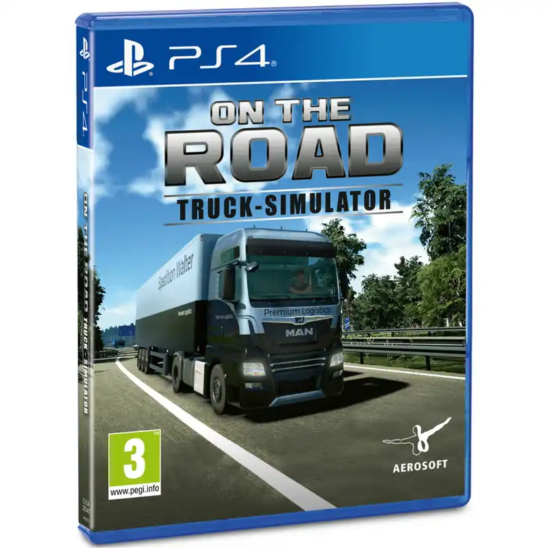 On The Road Truck Simulator - PlayStation 4 | Precis tillagt