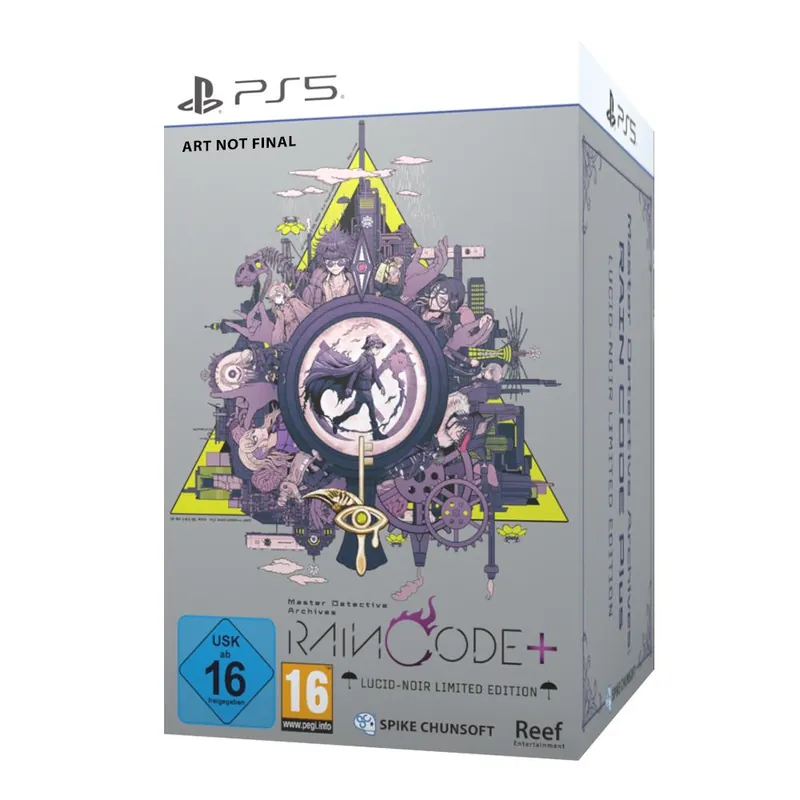 Master Detective Archives RAIN CODE Plus - Lucid-Noir (Limited Edition) - PlayStation 5 - Direkt från fabriken