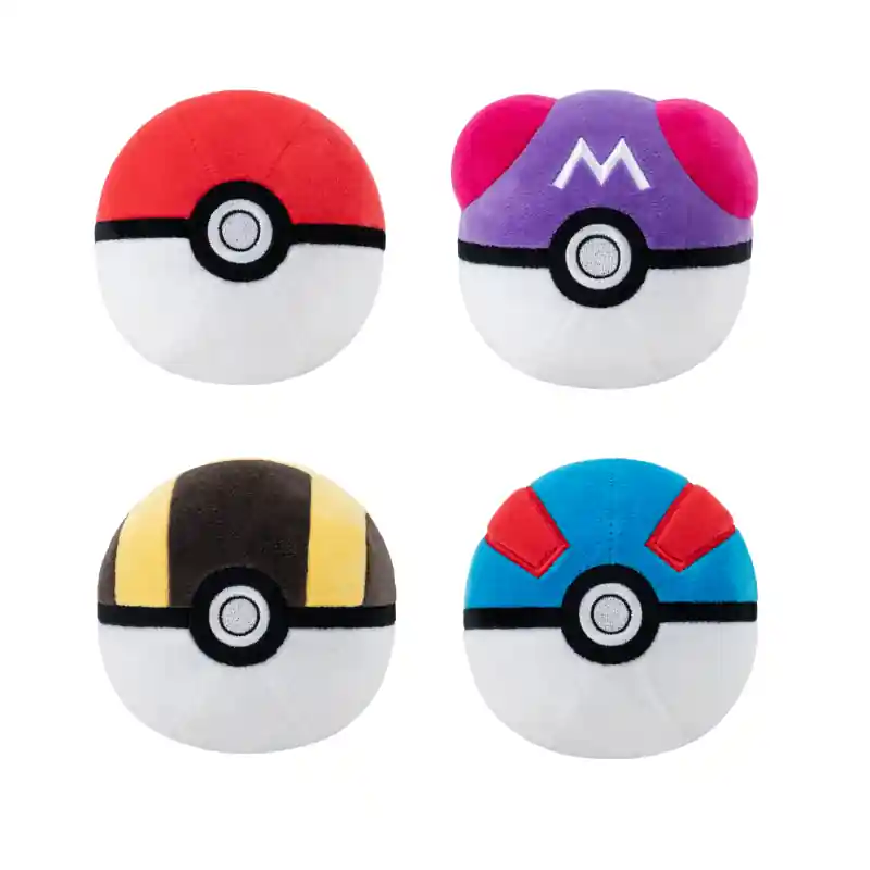 Pokémon - Plush 10 cm Pokeball (PKW3554-7) | Extra rabatt