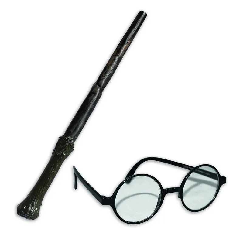 Kampanj | Rubies - Harry Potter Wand & Glasses Set (5374NS000)