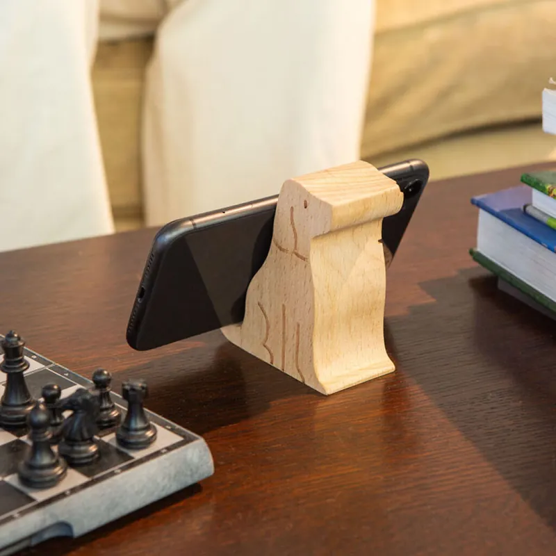 Kikkerland - Dog Phone Stand - 3.25 x 3.5 x 1.5 inches - Snabb leverans