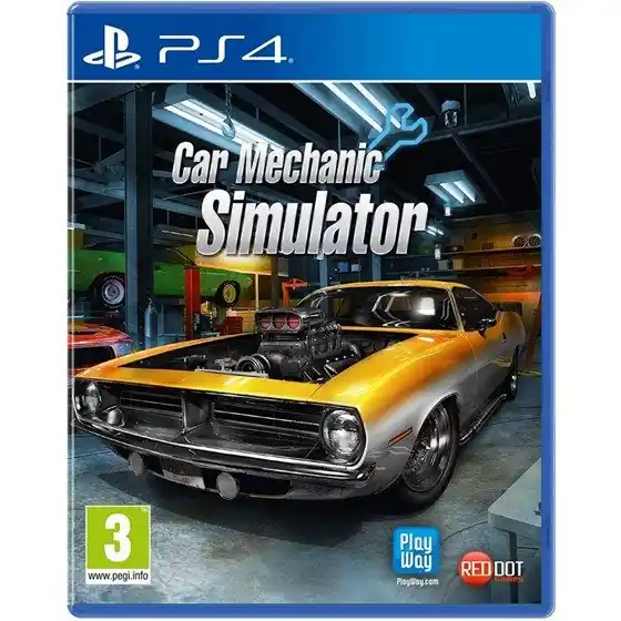 Efterfrågad | Car Mechanic Simulator - PlayStation 4