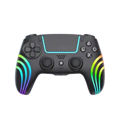 Topprodukt - Deep Explorer - Wireless RGB Pro controller - Wave B - PS5 (Black)