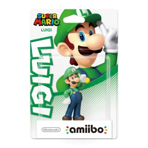 Professionell kvalitet - Nintendo Amiibo Figurine Luigi (Super Mario Bros. Collection)