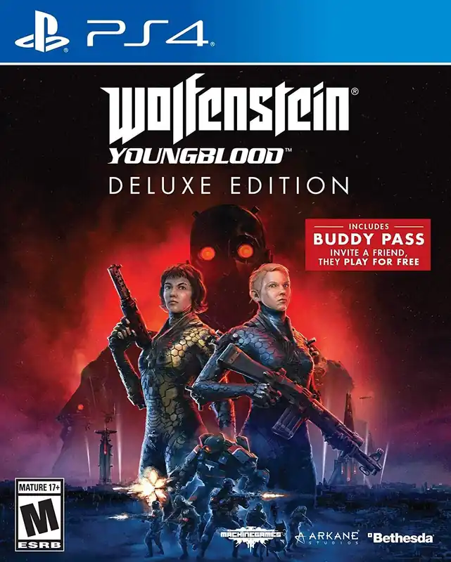 Direkt från tillverkaren - Wolfenstein Youngblood (Deluxe Edition) (Import) - PlayStation 4