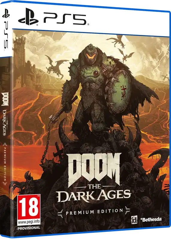 Doom The Dark Ages - Premium Edition - PlayStation 5 | Nedsatt pris