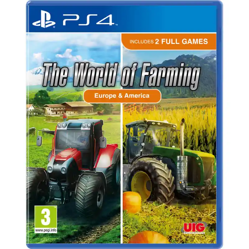 The World of Farming Europe & America - PlayStation 4 - Enkel beställning