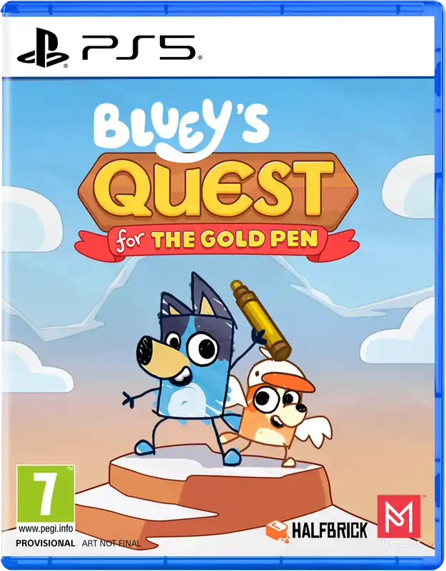 Kan beställas | Bluey´s Quest for the Gold Pen - PlayStation 5