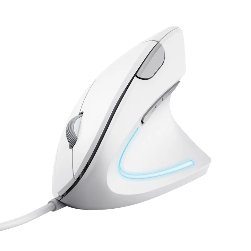 TRUST VERTO ERGO MOUSE - WHITE | Endast idag