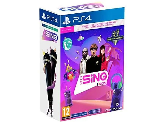Expressfrakt - Let‘s Sing 2026 (2-mic) (FR/Multi in Game) (Mics compatibles PS5) - PlayStation 4