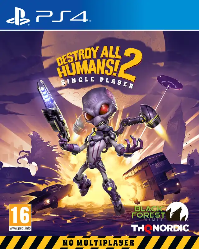 Efterfrågad | Destroy All Humans! 2 - Reprobed - PlayStation 4