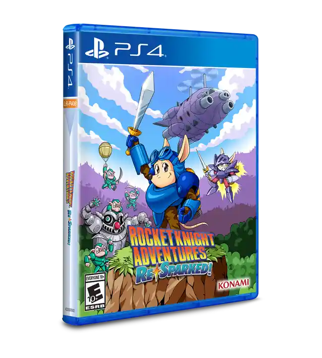 Rocket Knight Adventures Re-Sparked (Limited Run) (Import) - PlayStation 4 - Under begränsad tid