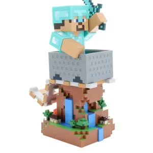 Cable Guys - Minecraft Steve In Diamond Armour R.E.S.T - Nedsatt pris