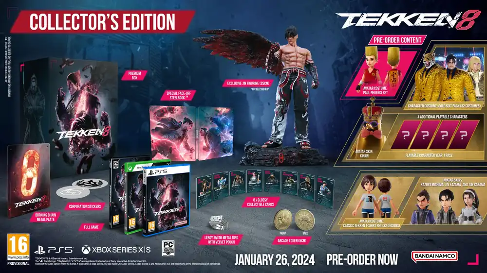Enkel retur | TEKKEN 8 (Collector‘s Edition) - PC